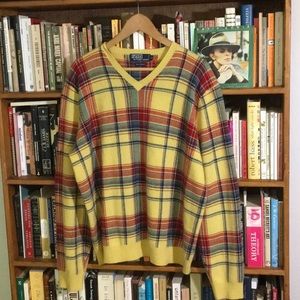 Soft cashmere v-neck